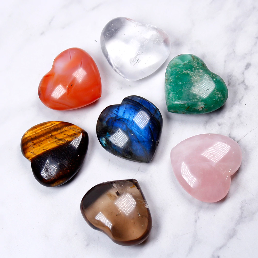 Colección Crystal Hearts - Juego de 7 piezas 