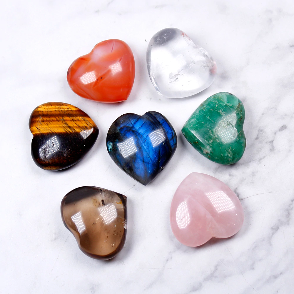 Colección Crystal Hearts - Juego de 7 piezas 