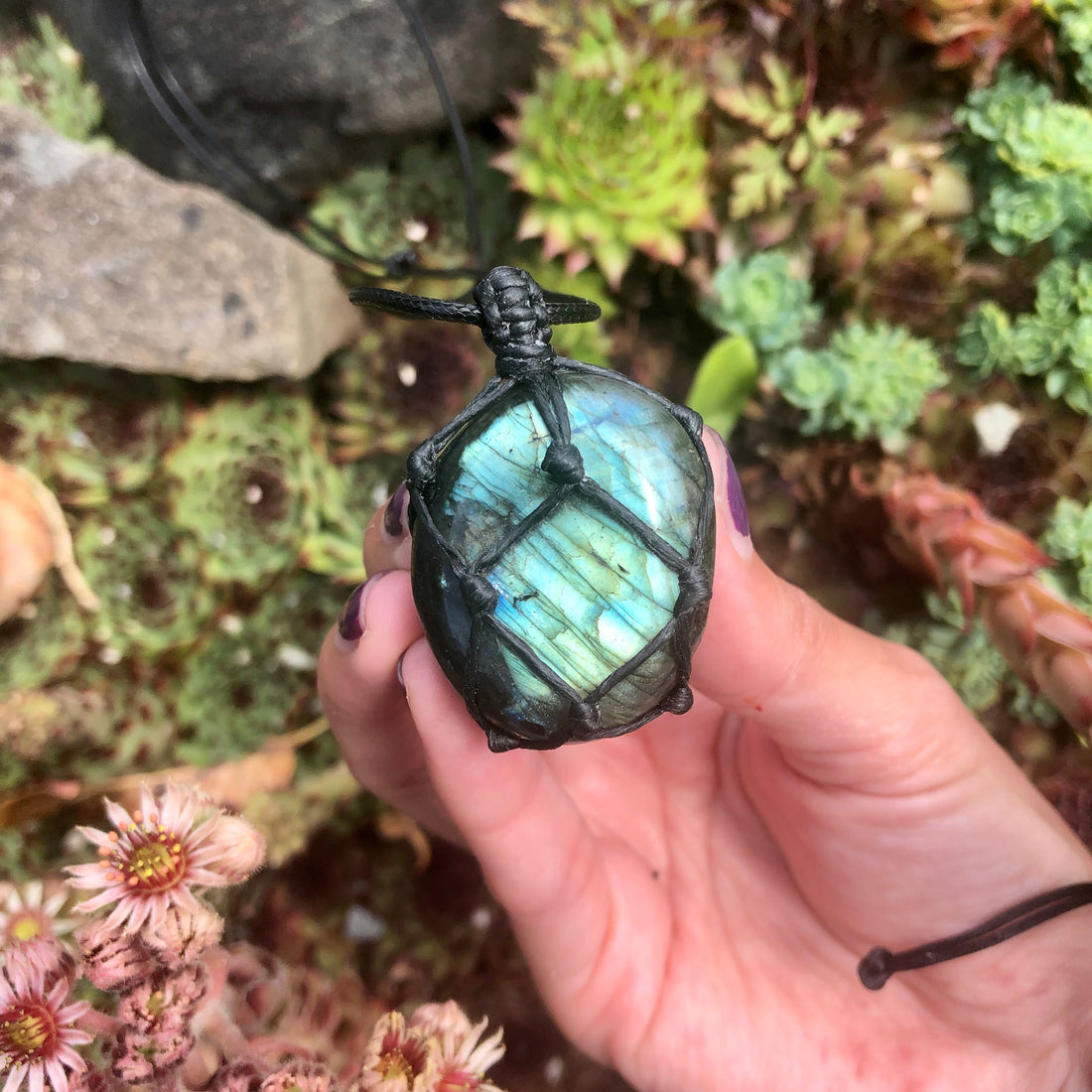 Dragon Heart Labradorite Necklace