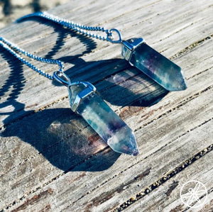 Crystal Necklace Special - Amethyst, Quartz, Amazonite, Onyx & more