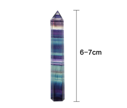 Rainbow Fluorite Points