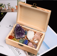 The Master Crystal Gift Set + Wooden Box - 11 pc.