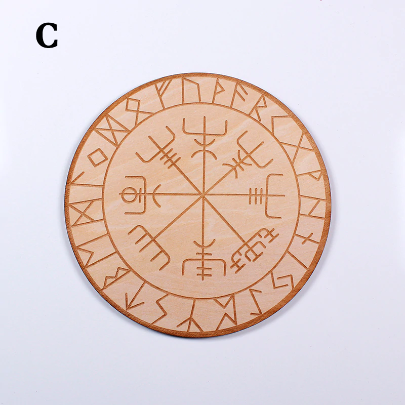 Wooden Crystal Grids  - 10 cm