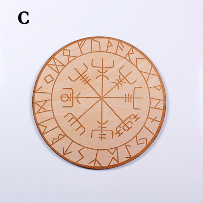 Wooden Crystal Grids  - 10 cm