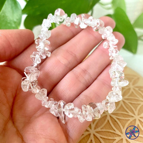 Clear Quartz Chips Bracelet