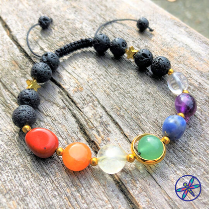 Pulsera de constelación de chakras 