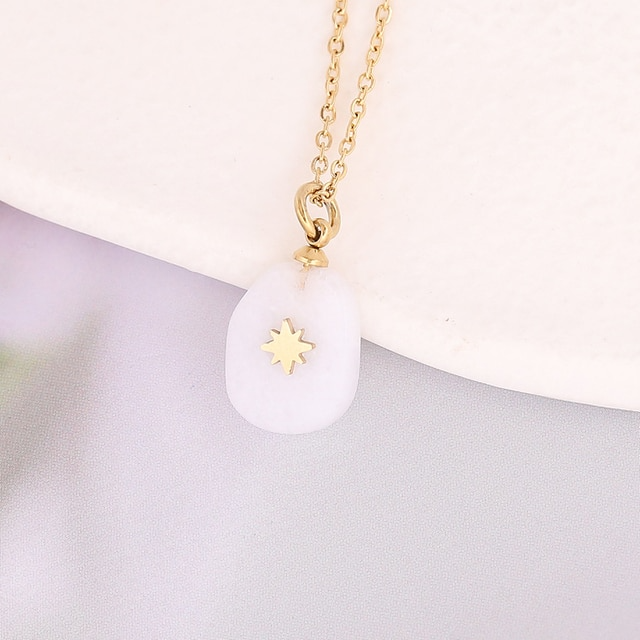 Dainty Cosmic Crystal Necklace - 18k Gold plated - Apatite , Labradorite , Obsidian &amp; more