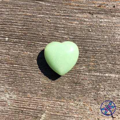 Polished Crystal Hearts Bundle - 4 pieces