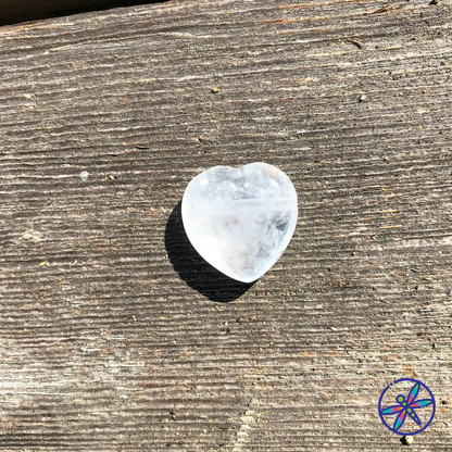 Polished Crystal Hearts Bundle - 4 pieces