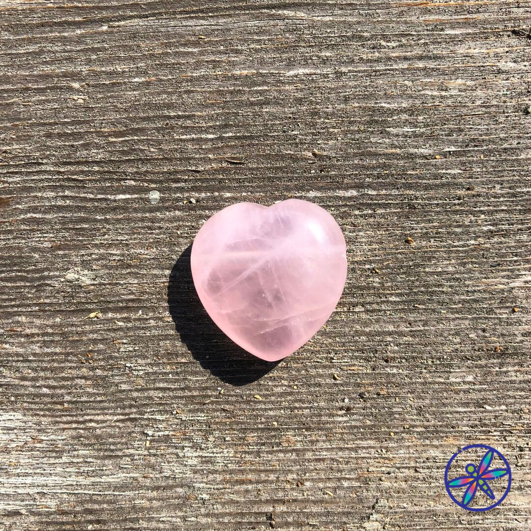 Polished Crystal Hearts Bundle - 4 pieces