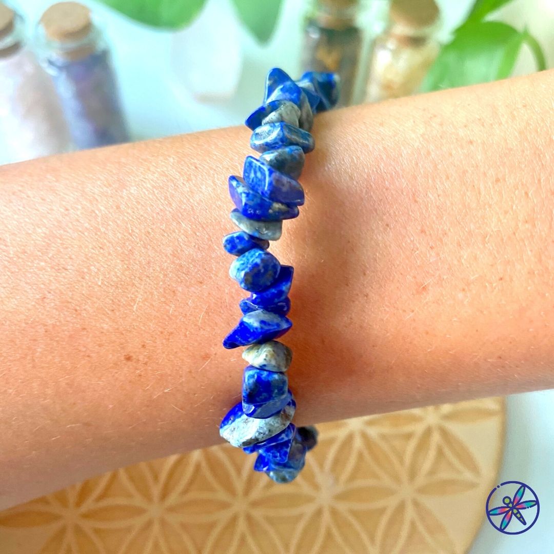 Lapis Lazuli Chips Bracelet