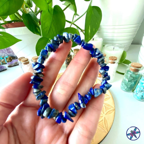 Lapis Lazuli Chips Bracelet